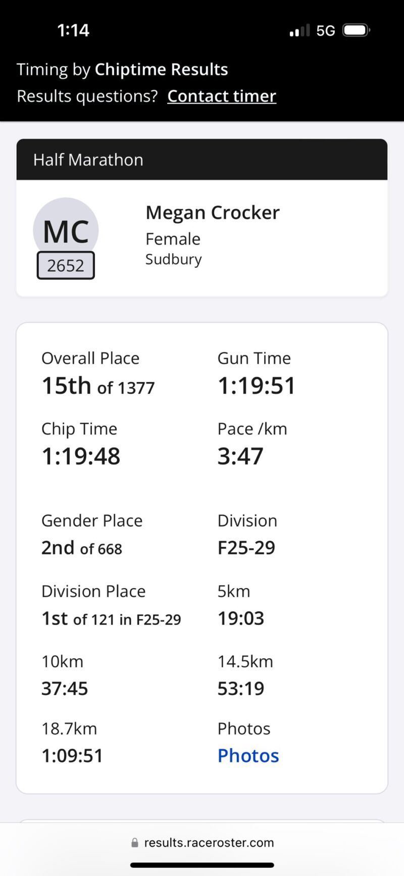 Image for the Tweet beginning: Laurentian XC Assistant Coach Megan