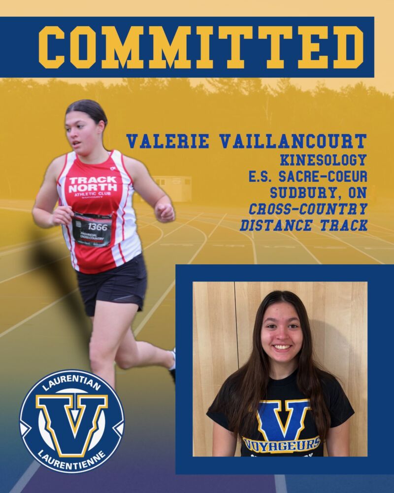 Image for the Tweet beginning: Val’s coming!

Valerie Vaillancourt has accepted